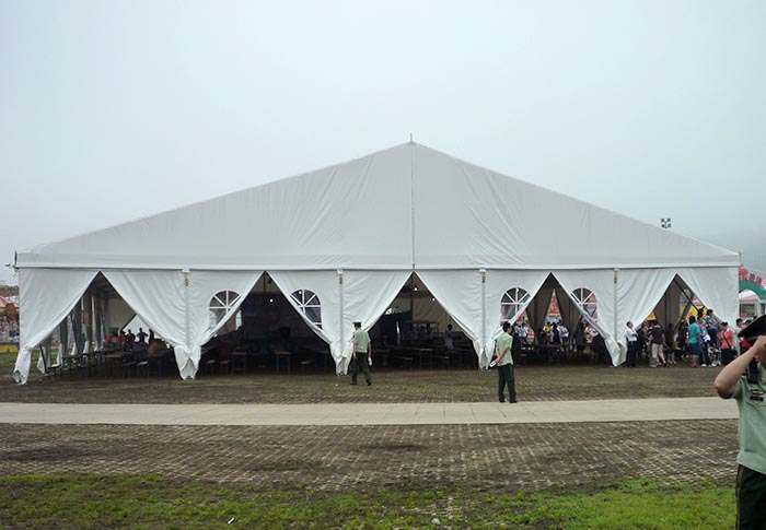 25米跨度铝合金人字形篷